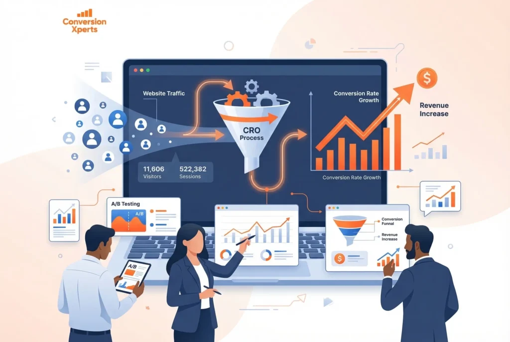 A Data-Driven Conversion Rate Optimization Agency That Turns Traffic Into Revenue