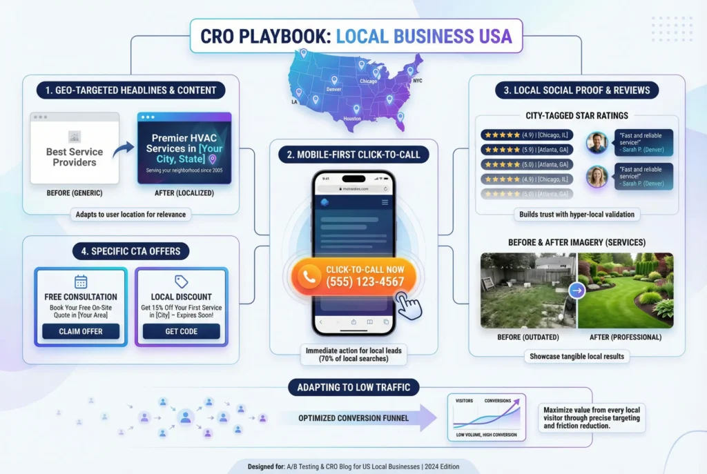A/B Testing for Local Businesses - CRO Playbook