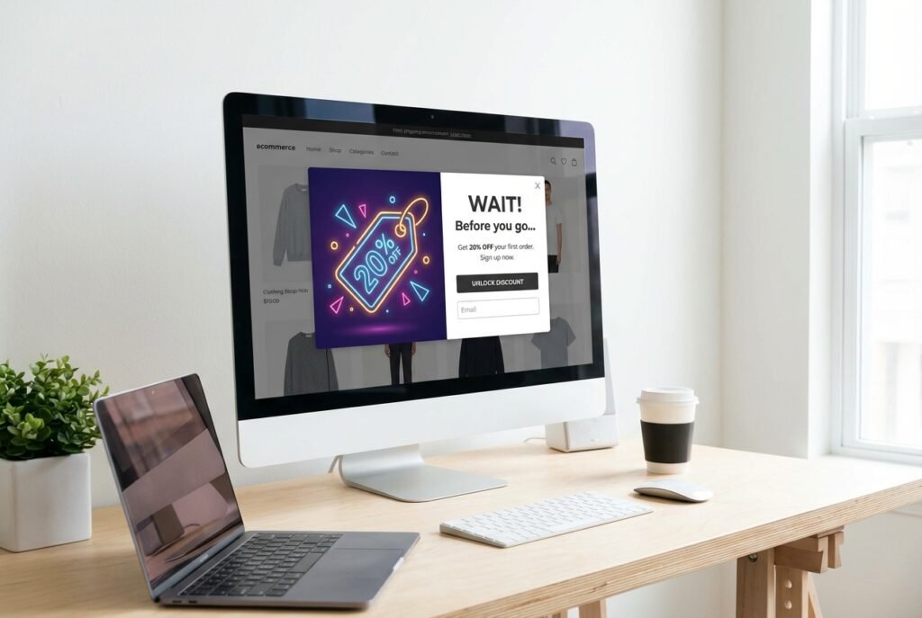 Add Exit-Intent Popups with Special Discounts