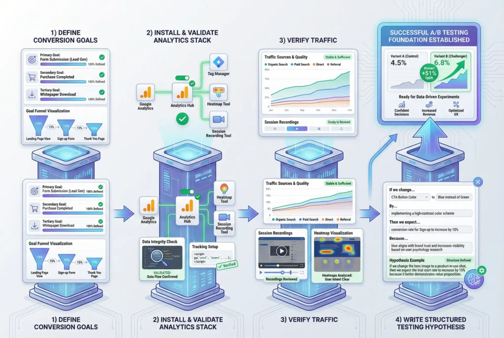 CRO Foundation Before Running Any Test