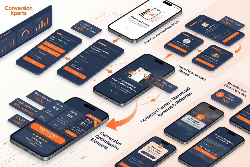 Mobile App CRO: Optimizing the In-App Conversion Funnel