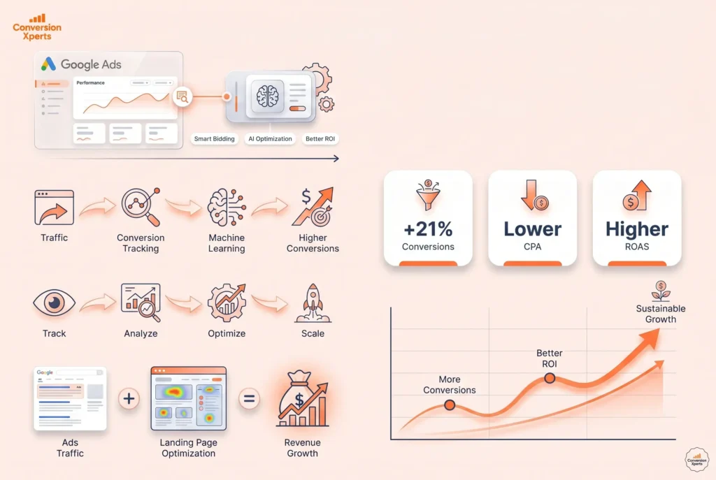 AdWords conversion optimizer guide for doubling ad ROI in 2026
