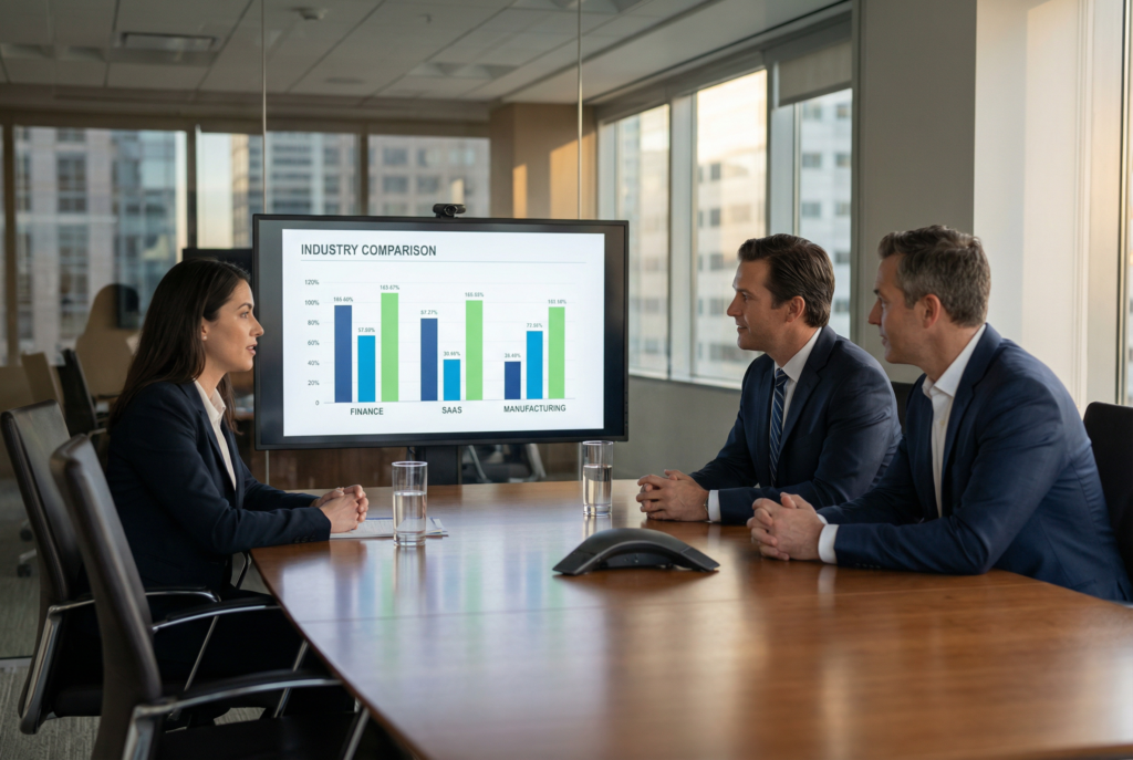B2B Conversion Rate Benchmarks by Industry
