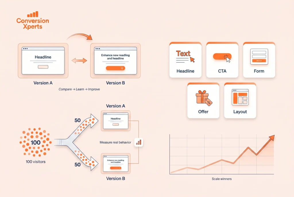 Complete 2026 guide to increasing conversion rates with A/B testing