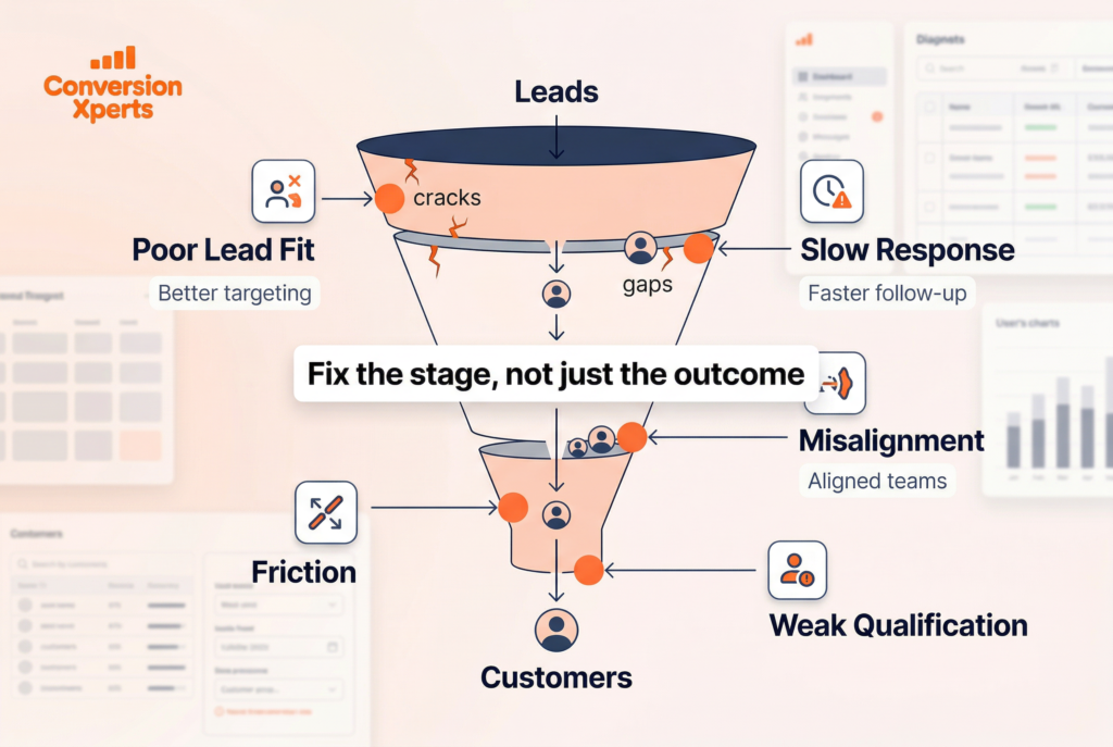 Why Sales Conversion Rate Is Low and How to Fix It