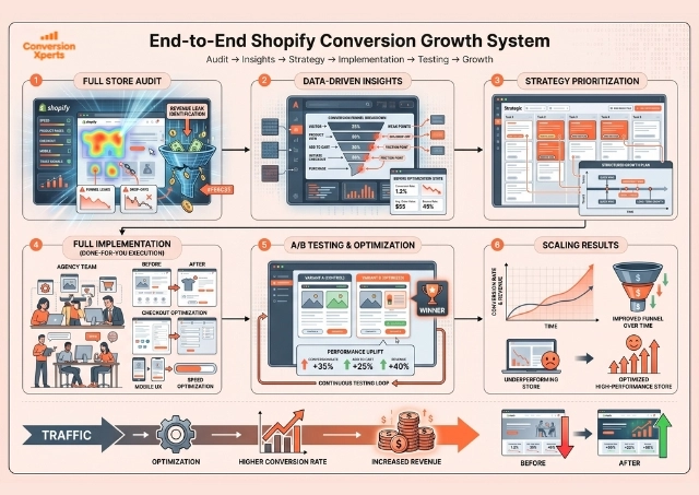 ConversionXperts Shopify growth solutions