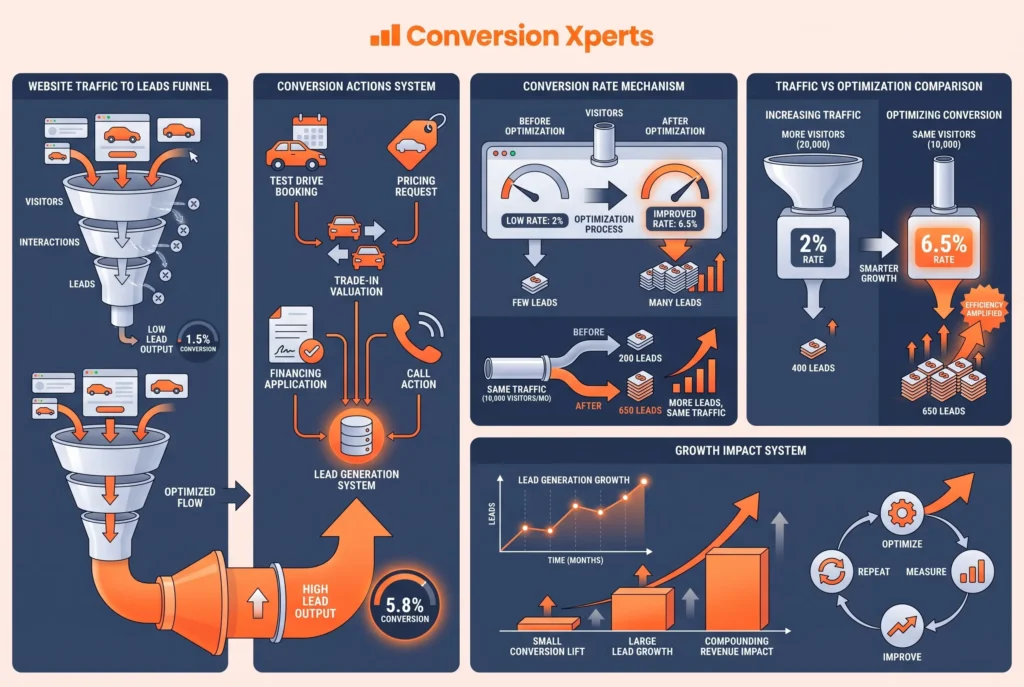 CRO for dealership websites explained