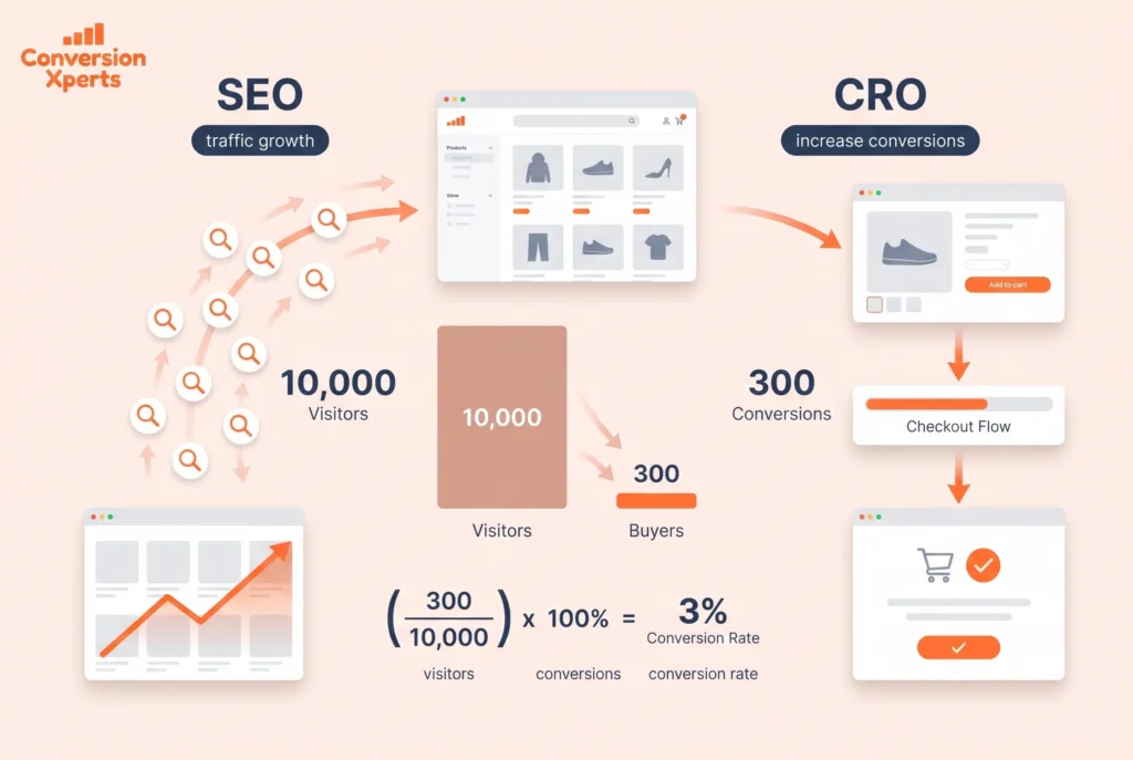 Ecommerce conversion rate optimization explained
