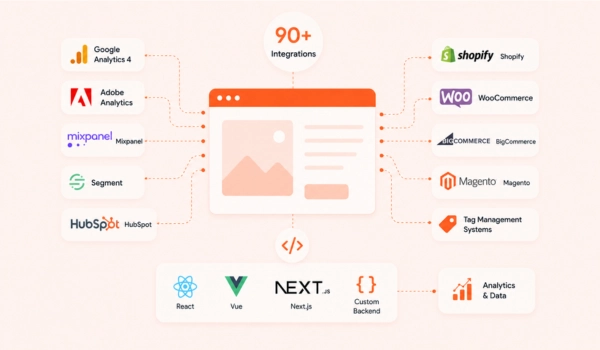 CRO optimized deep integration across modern tech stacks