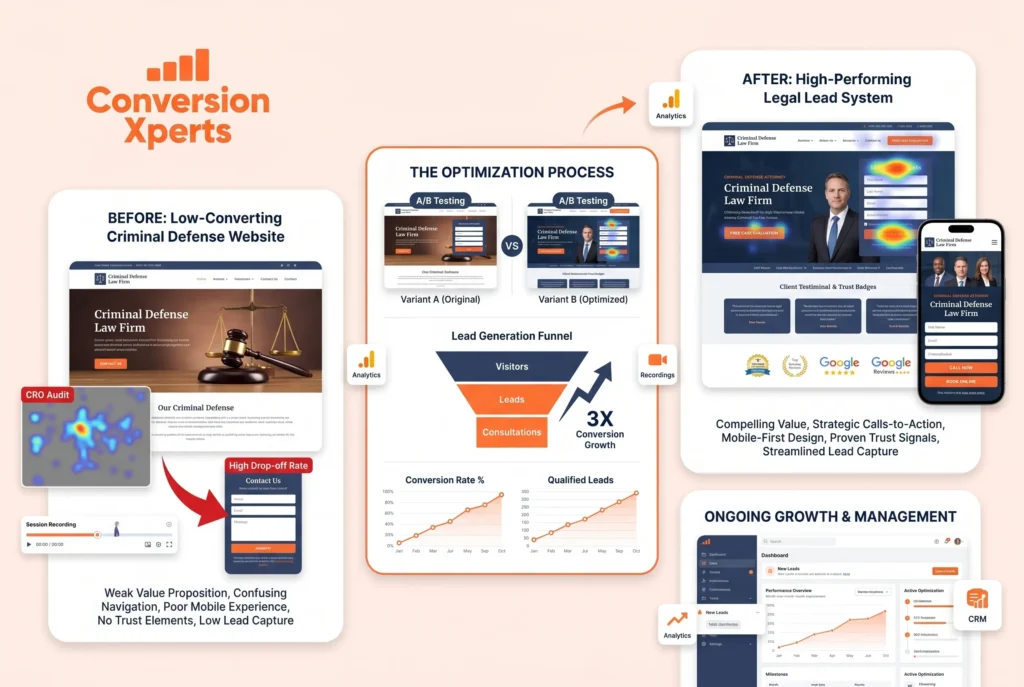 Law firm CRO agency services