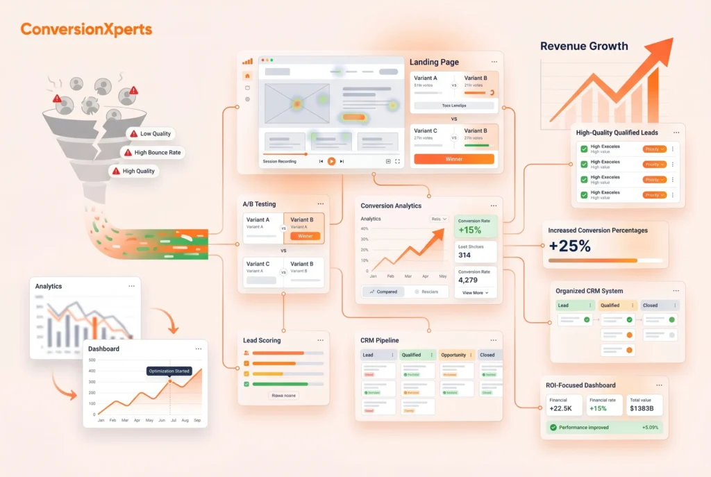 ConversionXperts lead and conversion optimization