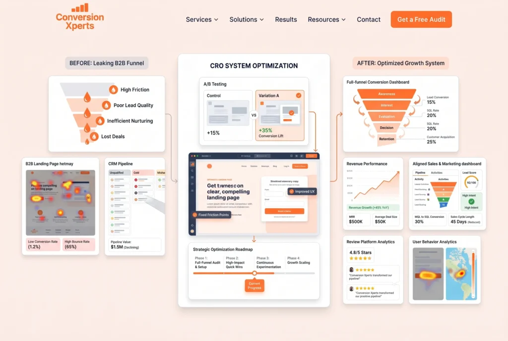 ConversionXperts B2B growth solutions