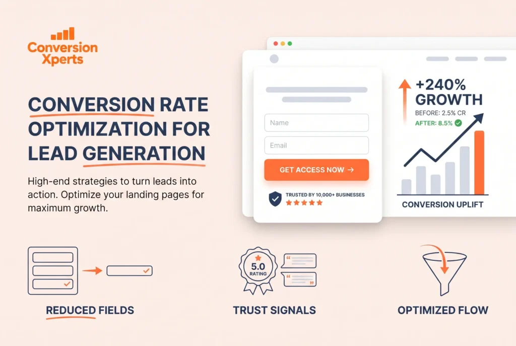 Improve lead generation conversion rate