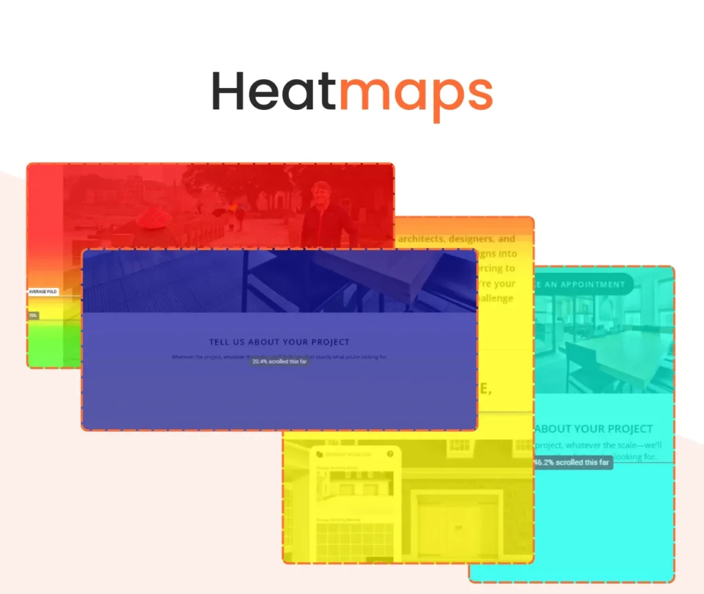 User click tracking with Lucky Orange heatmaps for conversions