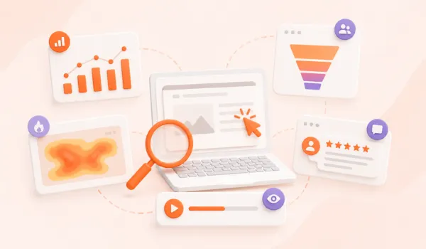 Data driven research and discovery for website optimization