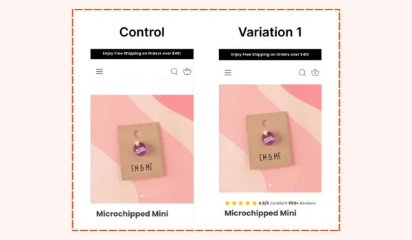 Conversion rate optimization experiment design and execution