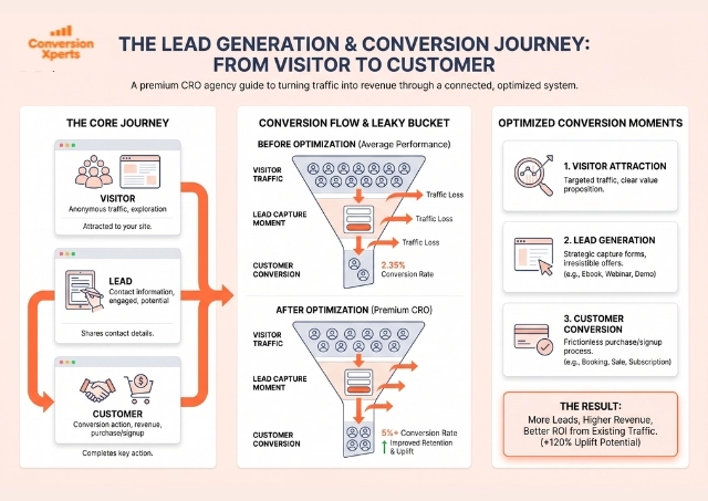 Lead generation and conversion explained
