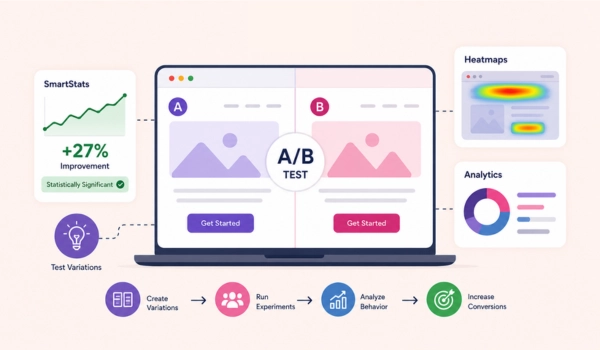 What is VWO A/B testing for conversion rate optimization