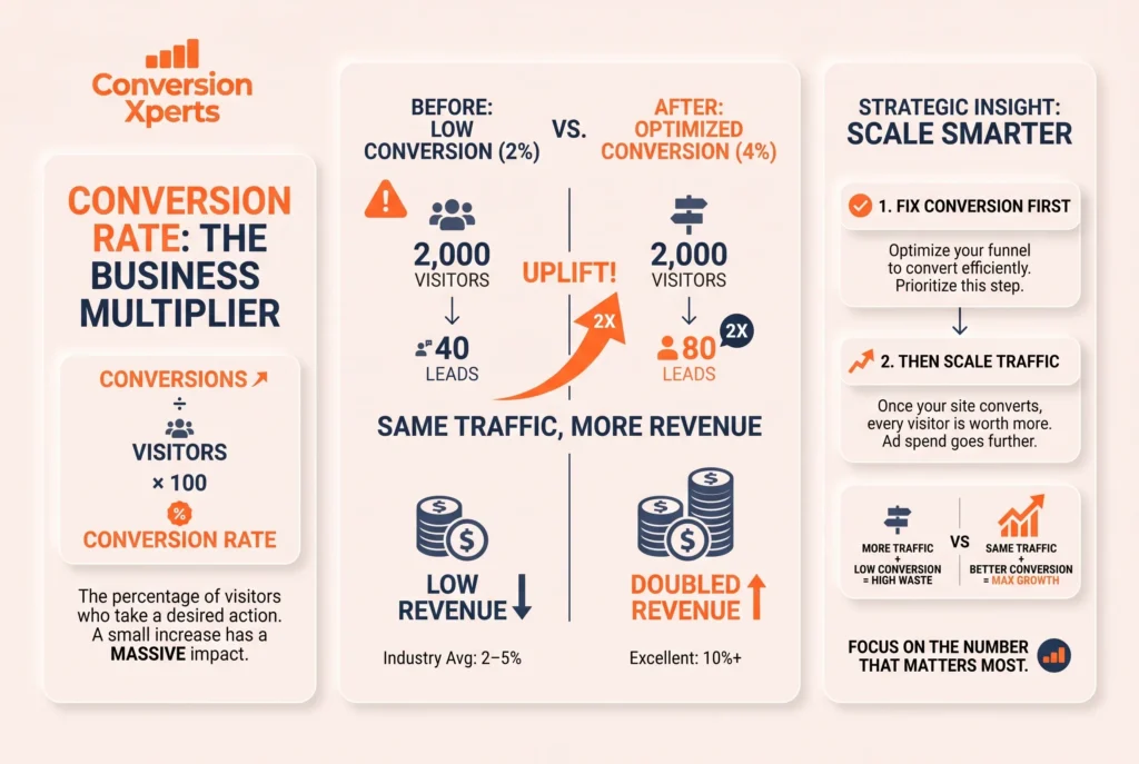Importance of conversion rate in business