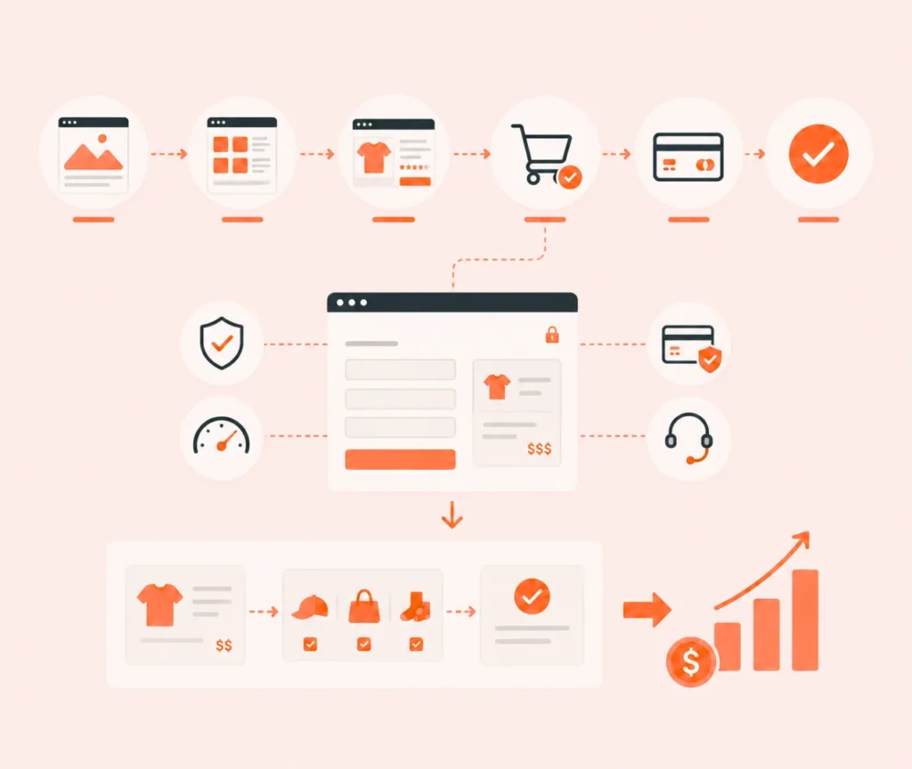 Conversion focused Shopify Plus funnel optimization strategy