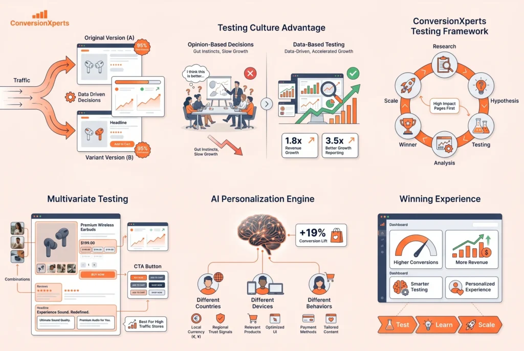 ab testing and experimentation frameworks for CRO optimization