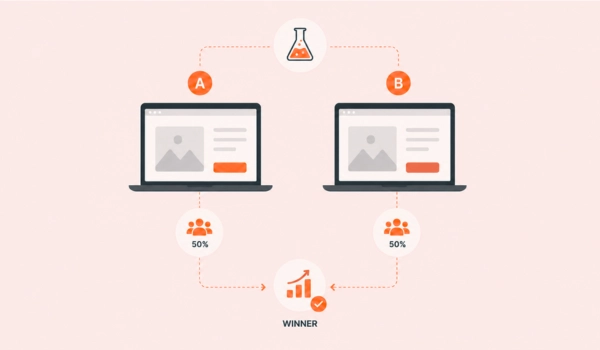 Website optimization through A/B testing and multivariate analysis
