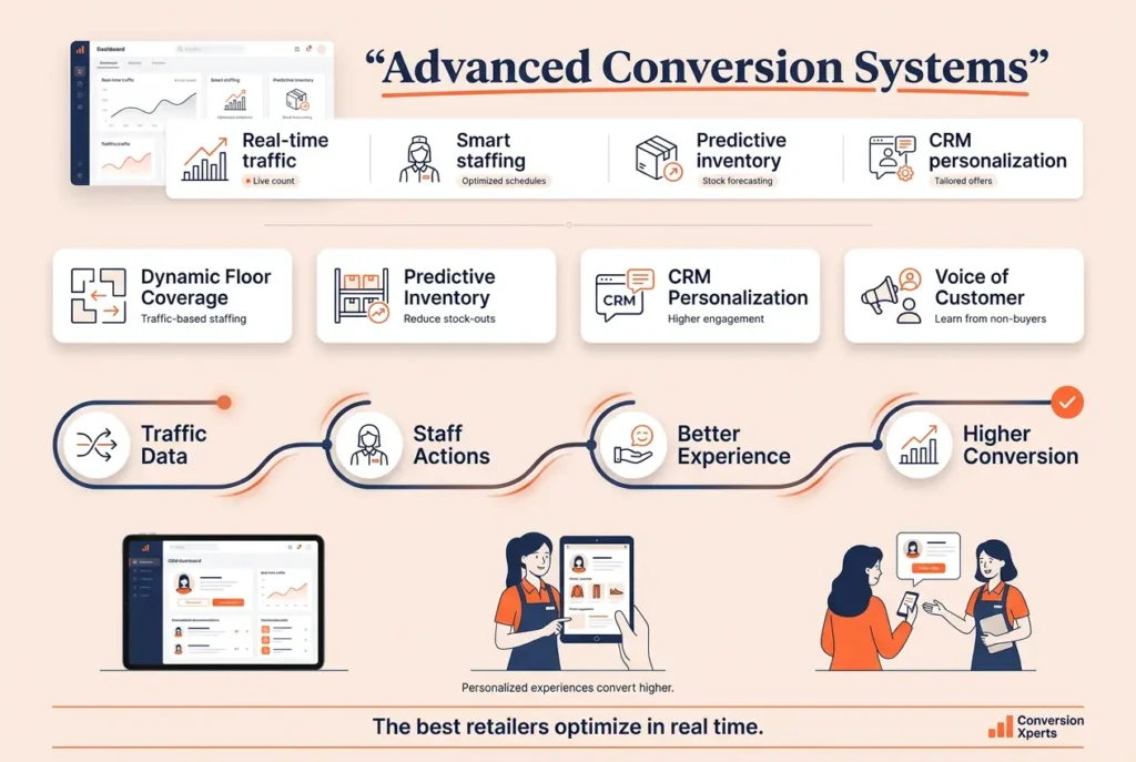 Advanced retail conversion strategy tactics for experienced retailers