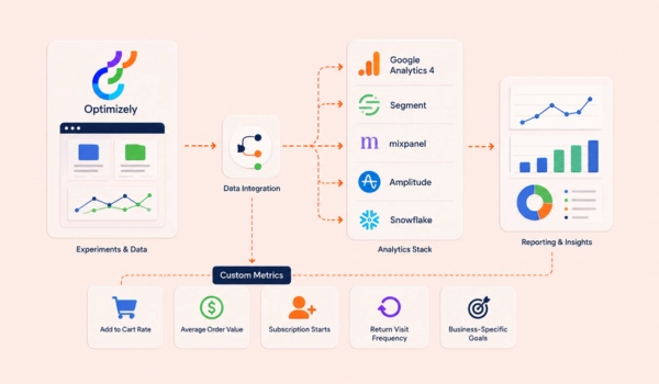 GA4 and analytics integration for CRO measurement and reporting