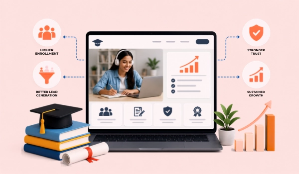 Benefits of education and coaching CRO for higher enrollments and conversions