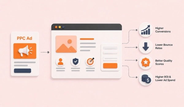 Benefits of PPC landing page optimization for higher conversions