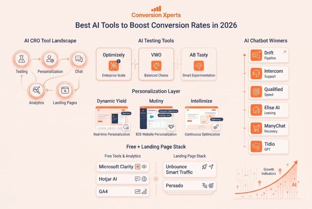 Best AI tools to boost conversion rates in 2026