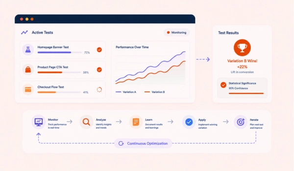 Conversion focused optimization through constant performance tracking