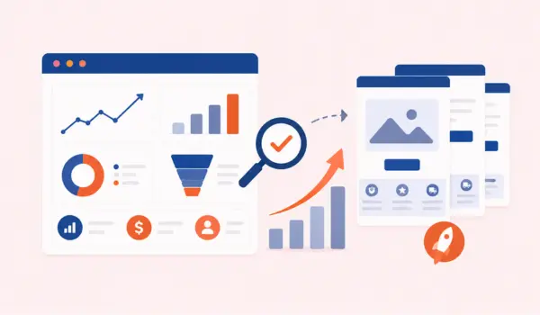 Conversion rate optimization through data analysis and scaling strategy