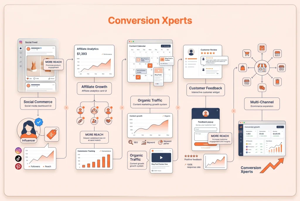 Expand reach through multiple marketing channels