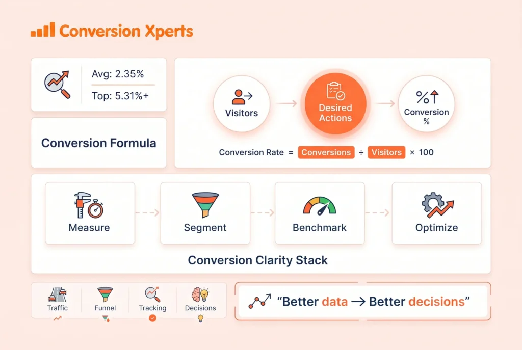 how to calculate conversion rate guide 2026