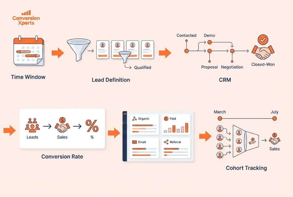 How to calculate lead conversion rate correctly for accurate marketing performance tracking