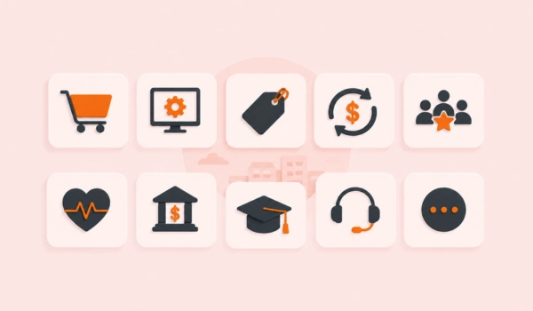 Industries we serve for conversion rate optimization services