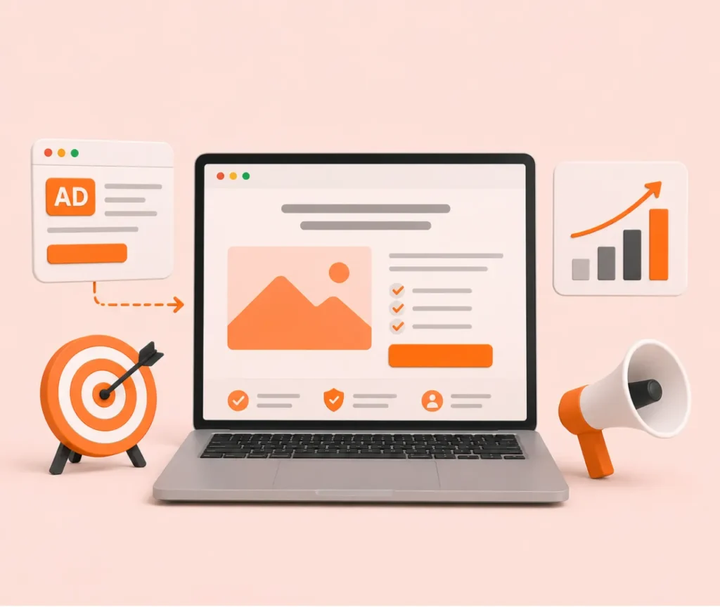Website optimization for converting paid traffic into customers