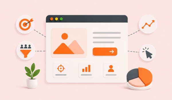 Landing page optimization services hub for improving conversions