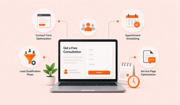 Improving lead generation with CRO for service providers