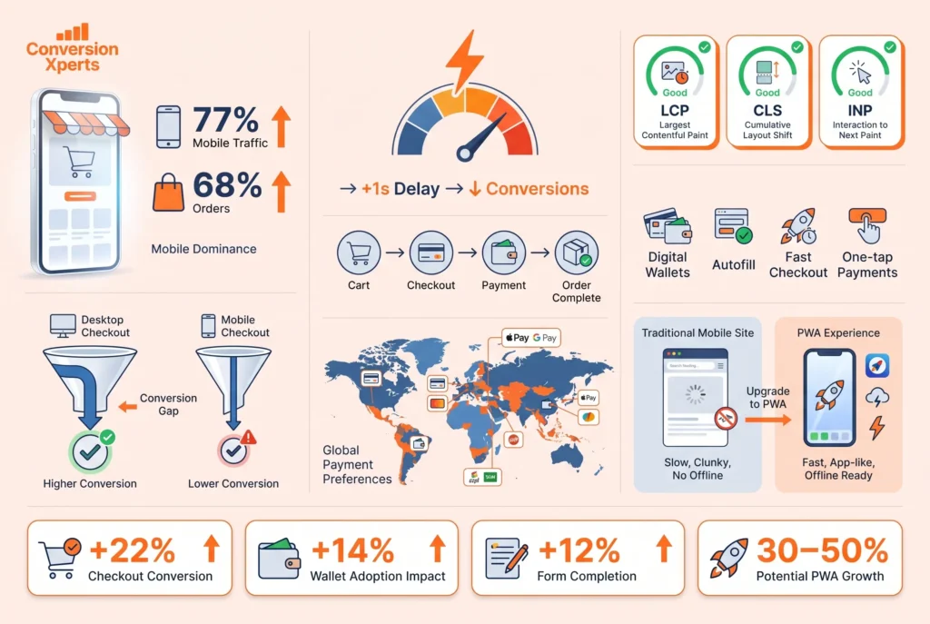 Mobile CRO strategy for ecommerce stores to improve conversions