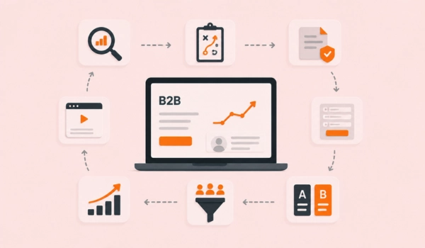 Our approach to B2B CRO for better conversions and growth