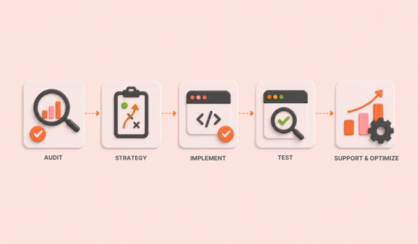 Structured CRO methodology for e-commerce performance improvement