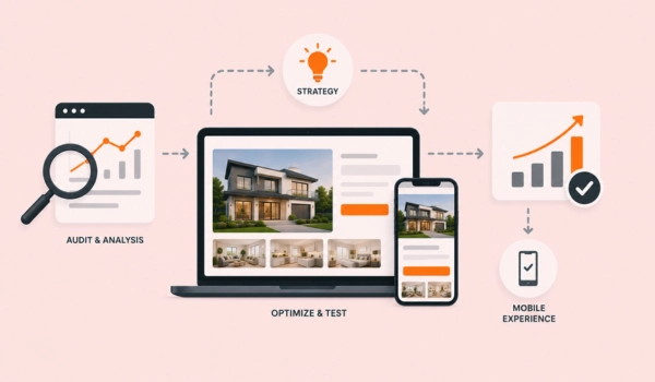 Our real estate CRO approach for increasing leads and conversions