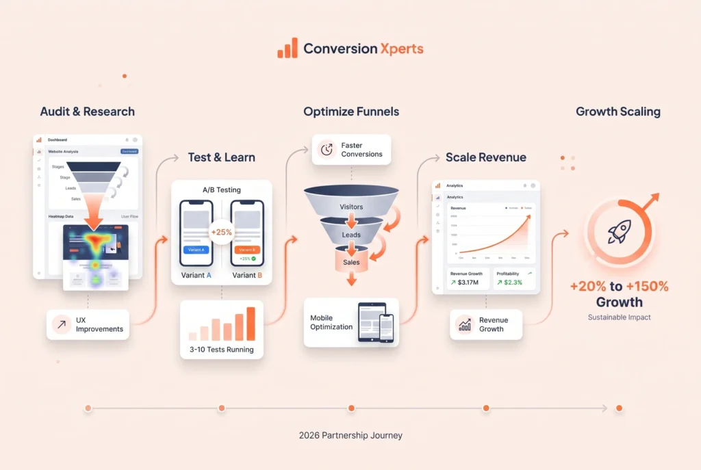 What happens when you partner with a CRO agency