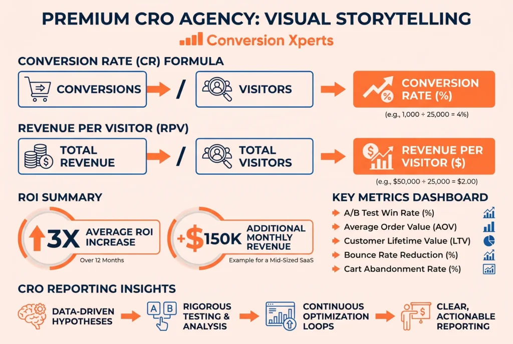 Measuring success and ROI from CRO services