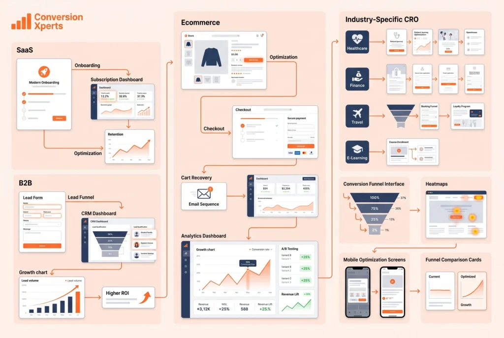 Types of CRO agencies and their specializations