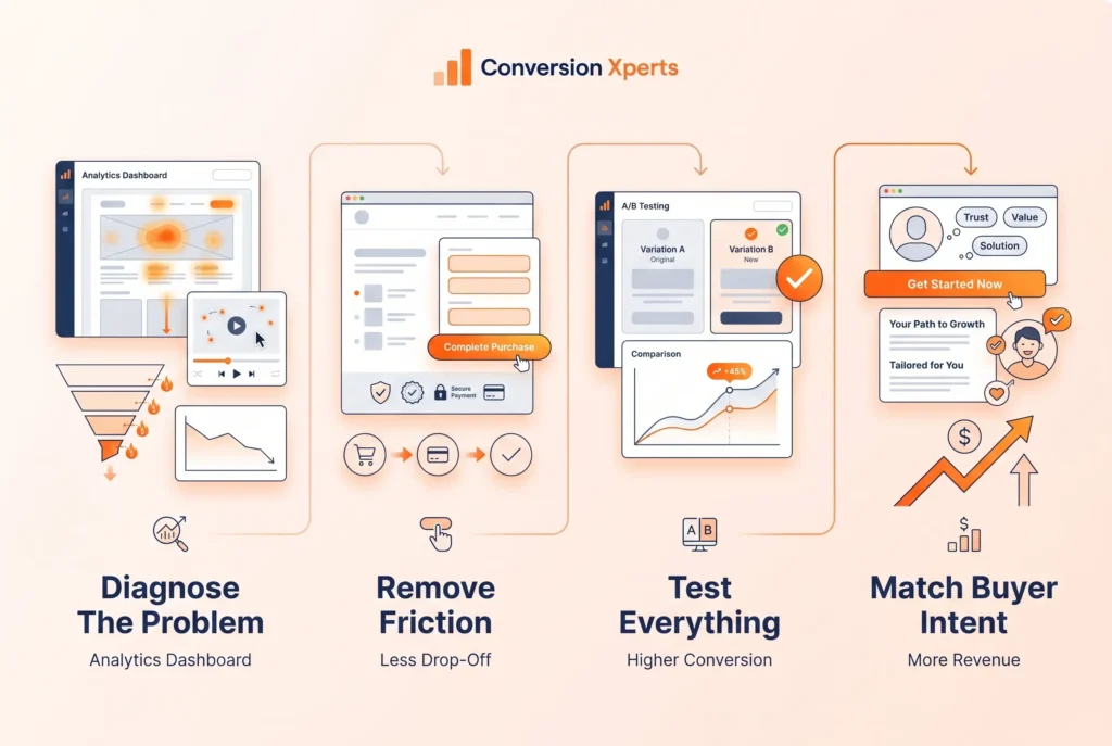 CRO framework that produces consistent results