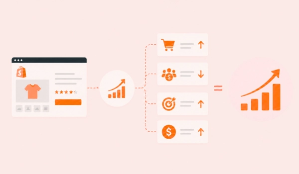 Conversion focused results of Shopify Plus optimization efforts