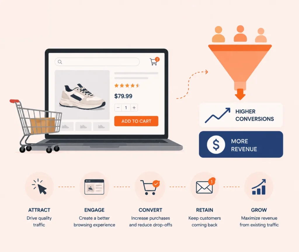 Increase e-commerce revenue without increasing advertising costs